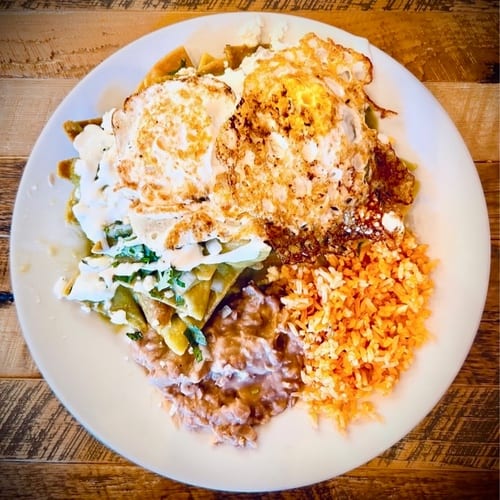 Chilaquiles.