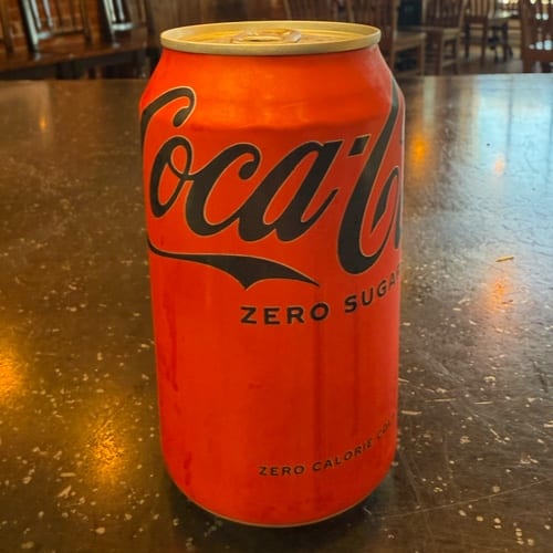 Coke Zero Can.